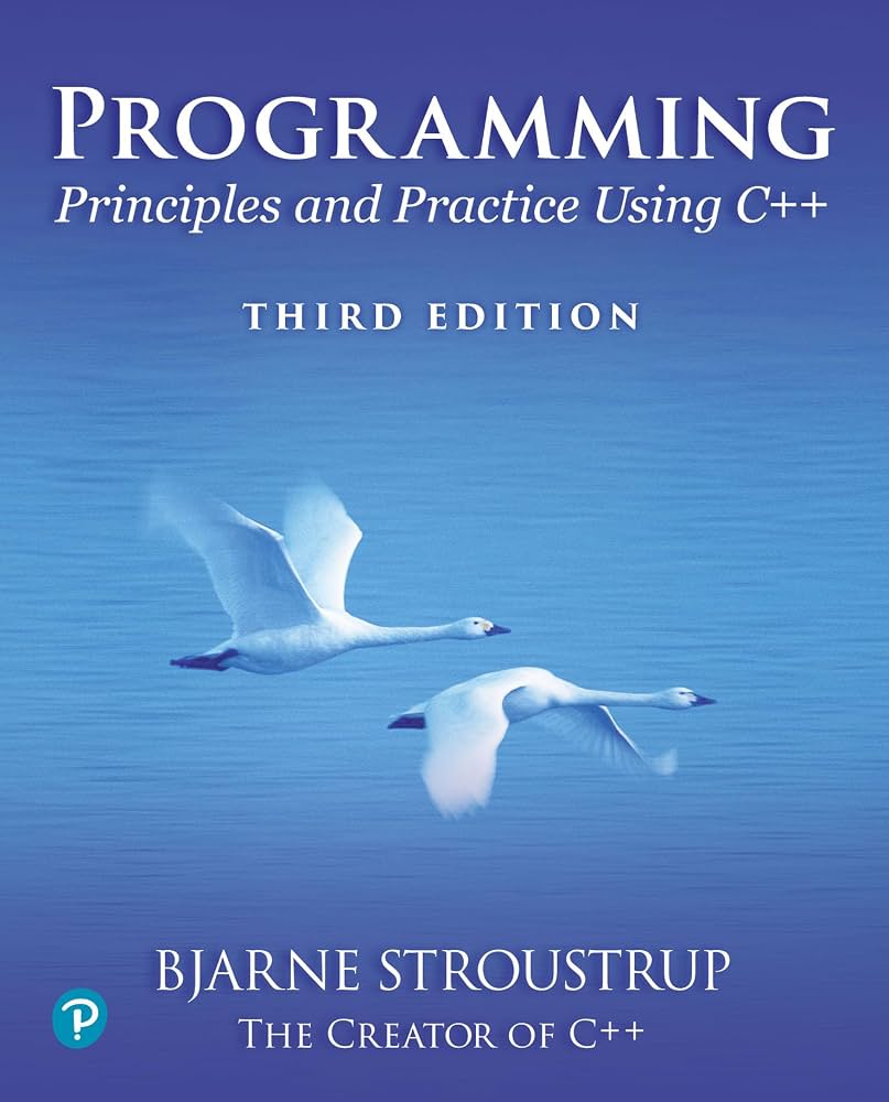 Capa do livro Programming - Principles and Practice Using C++